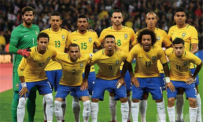 巴西国家男子足球队阵容